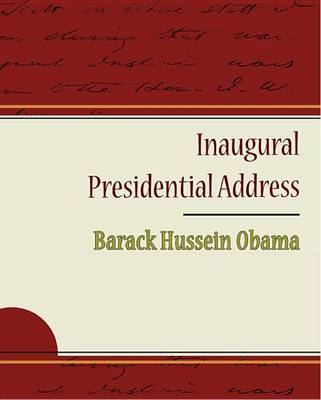 Book cover for Inaugural Presidential Address