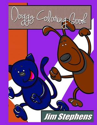 Book cover for Doggy Coloring Book
