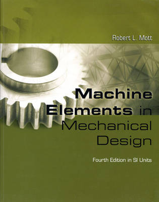 Book cover for Machine Elements in Mechanical Design SI