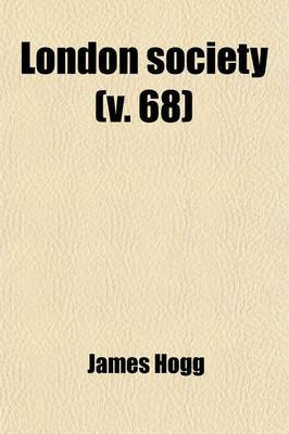 Book cover for London Society (Volume 68)