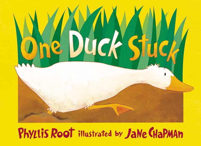 Book cover for One Duck Stuck