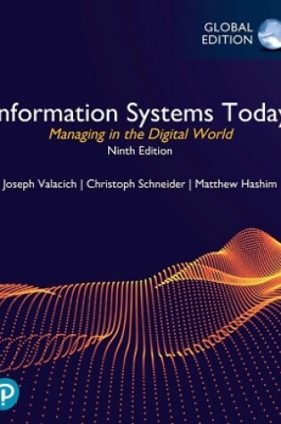 Cover of Information Systems Today: Managing in the Digital World, Global Edition