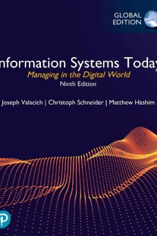 Cover of Information Systems Today: Managing in the Digital World, Global Edition