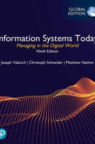 Cover of Information Systems Today: Managing in the Digital World, Global Edition