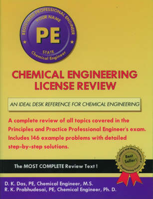 Book cover for Chemical Engineering License Review