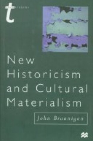 Cover of New Historicism and Cultural Materialism