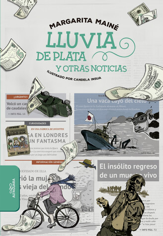 Book cover for Lluvia de Plata Y Otras Noticias / It's Raining Money and Other News