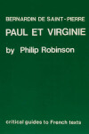 Book cover for Bernardin de Saint-Pierre