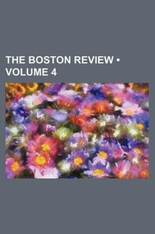 Cover of The Boston Review (Volume 4)