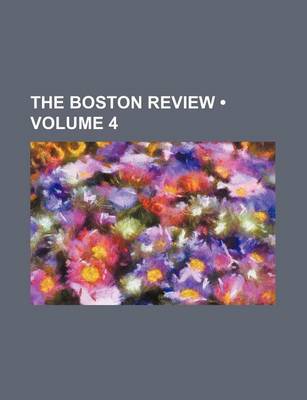 Book cover for The Boston Review (Volume 4)