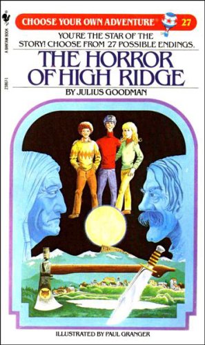 Book cover for Cya 27:Horror of High Ridge