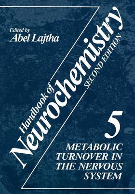 Book cover for Handbook of Neurochemistry