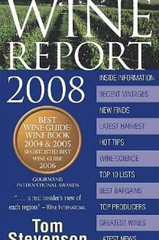 Cover of Wine Report 2008