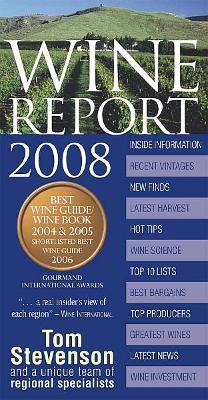 Book cover for Wine Report 2008