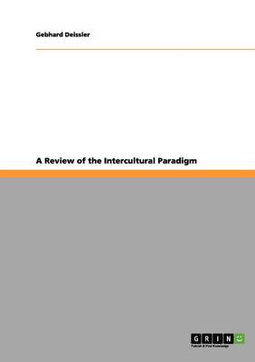 Book cover for A Review of the Intercultural Paradigm