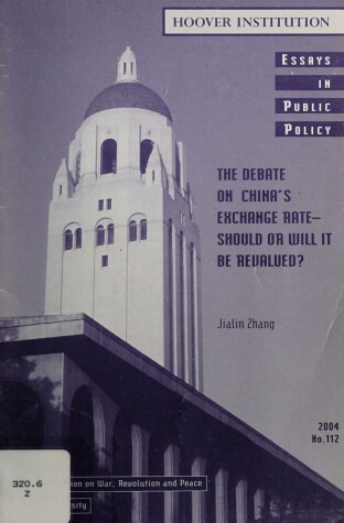 Book cover for The Debate on China's Exchange Rate