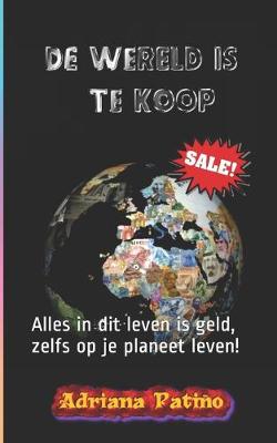 Book cover for De wereld is te koop