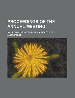 Book cover for Proceedings of the Annual Meeting