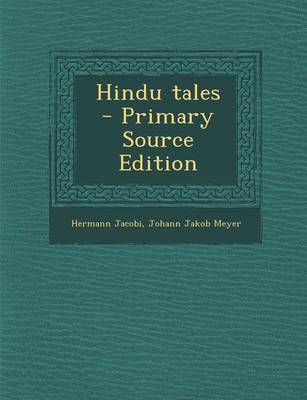 Book cover for Hindu Tales - Primary Source Edition