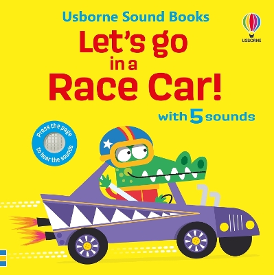 Cover of Let's go in a Race Car!