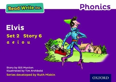 Book cover for Read Write Inc. Phonics: Elvis (Purple Set 2 Storybook 6)