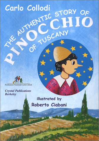 Book cover for The Authentic Story of Pinocchio of Tuscany