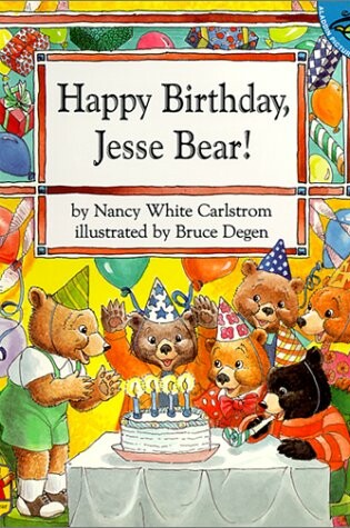 Cover of Happy Birthday Jesse Bear -Lib