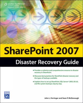 Book cover for Sharepoint 2007 Disaster Recovery Guide