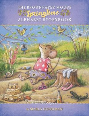 Book cover for The Brownpaper Mouse Springtime Alphabet Storybook