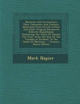 Book cover for Montrose and Covenanters