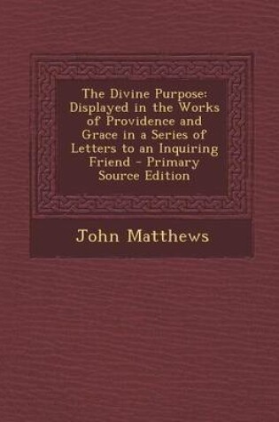 Cover of The Divine Purpose