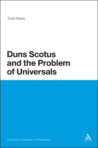 Cover of Duns Scotus and the Problem of Universals