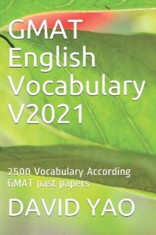 Cover of GMAT English Vocabulary V2021