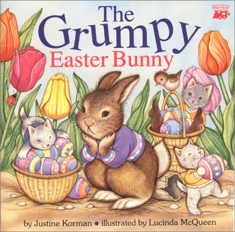 Book cover for Grumpy Easter Bunny Board Book