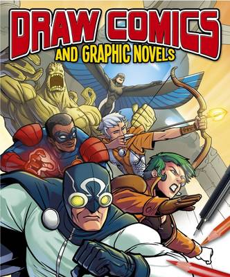 Book cover for Draw Comics and Graphic Novels
