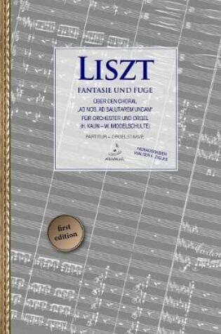 Cover of Fantasie Und Fuge Uber "Ad Nos, Ad Salutarem Undam" (Ed. Walter F. Zielke)