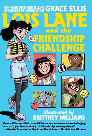 Book cover for Lois Lane and the Friendship Challenge