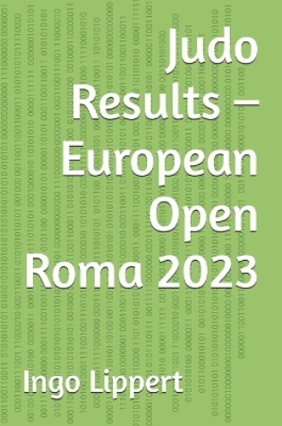 Cover of Judo Results - European Open Roma 2023