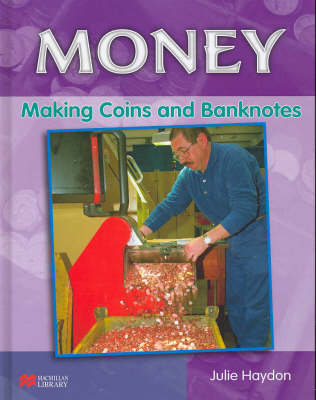 Book cover for Money Making Coins and Banknotes Macmillan Library