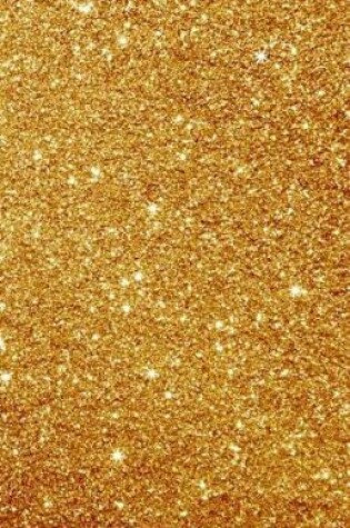 Cover of Glitter Notebook Gold