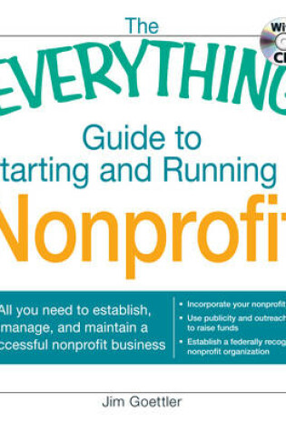 Cover of The "Everything" Guide to Starting and Running a Nonprofit Organization