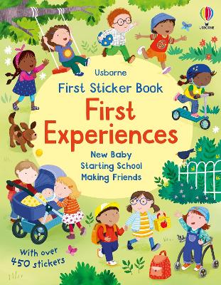 Book cover for First Sticker Book First Experiences
