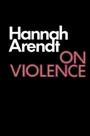 Cover of On Violence