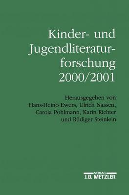 Book cover for Kinder- Und Jugendliteraturforschung 2000/2001