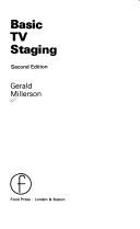 Book cover for Basic Television Staging