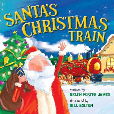 Book cover for Santa's Christmas Train