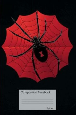Cover of Composition Notebook Spider