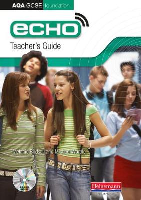 Cover of Echo AQA GCSE German Foundation Teacher's Guide