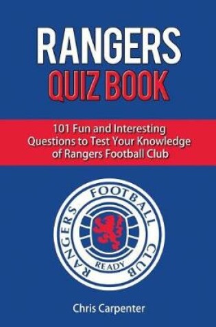 Cover of Rangers Quiz Book