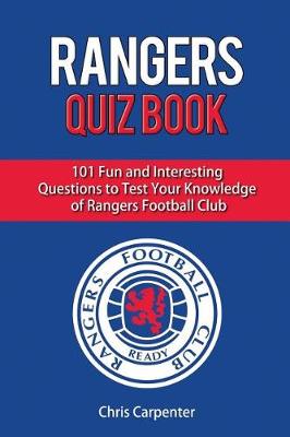 Book cover for Rangers Quiz Book